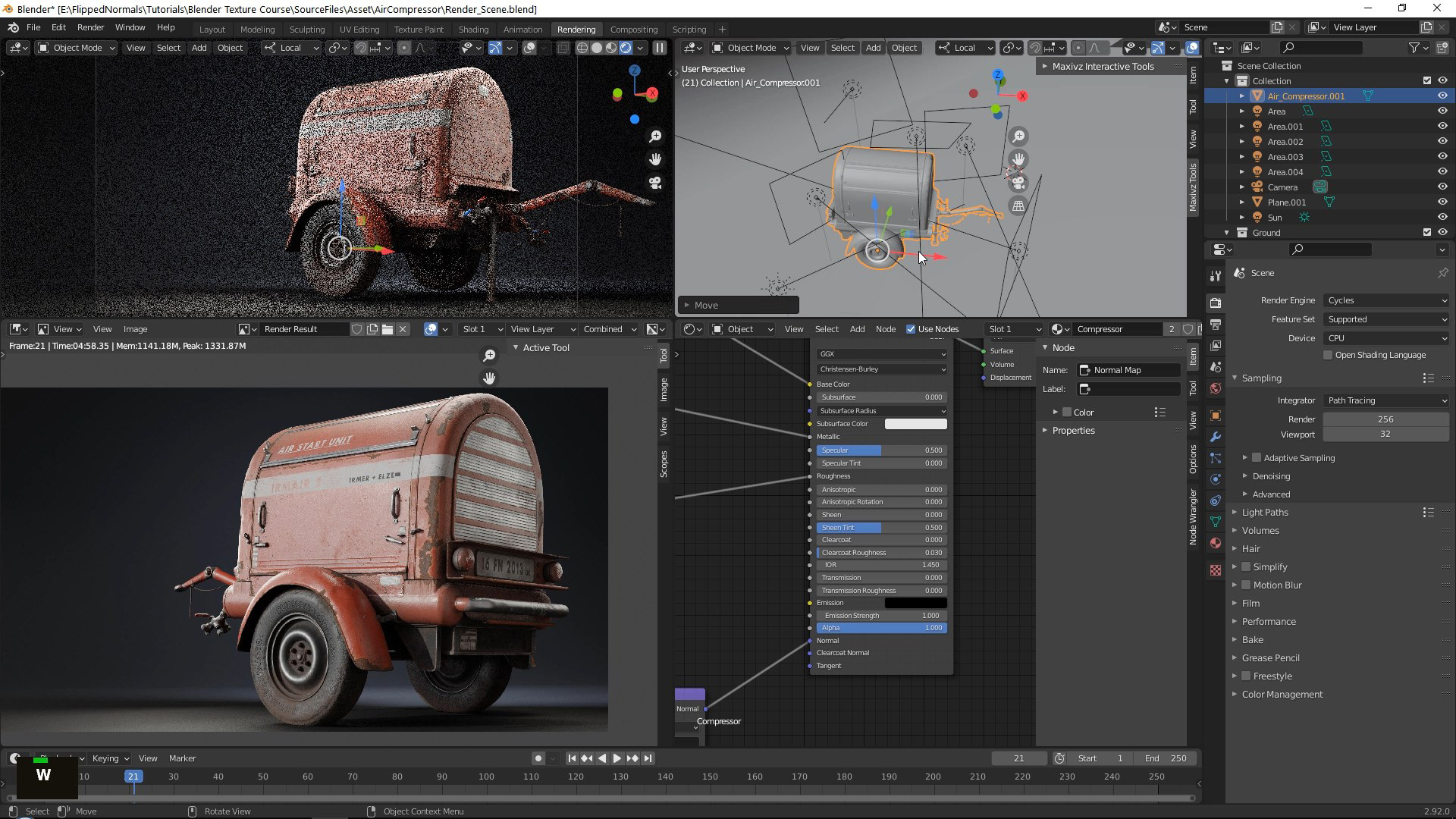 [中国语] Substance Painter 中的高级纹理