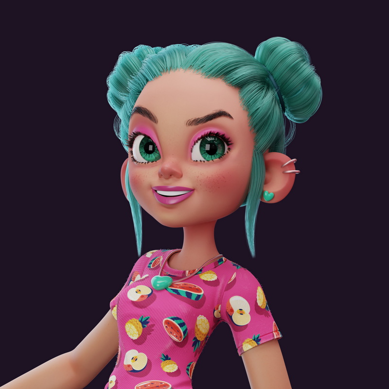 [中文字幕] 在 Blender 和 Substance Painter 中创建动画的 3D 角色