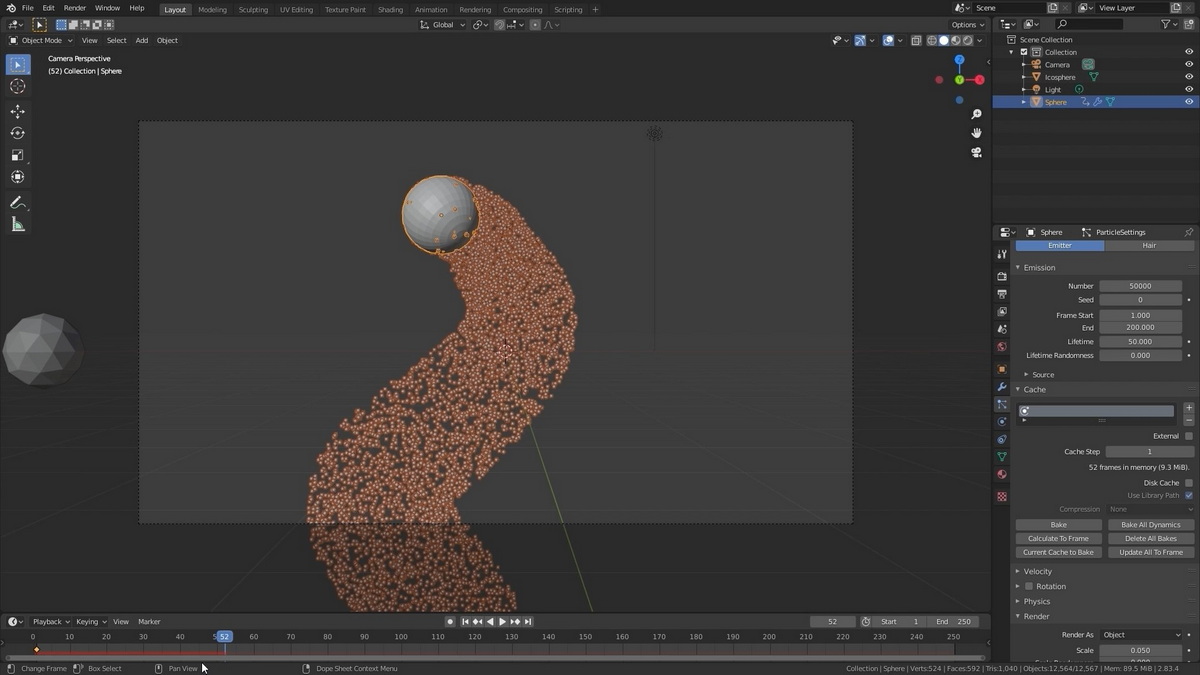 [国语]Blender2.8粒子系统初学者指南