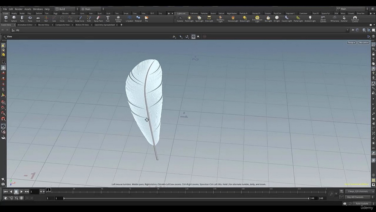 [国语]Houdini18.5_TD内部工具构建-羽毛