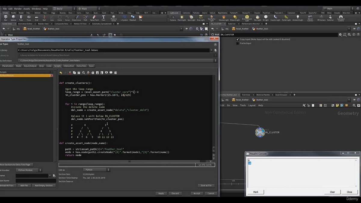 [国语]Houdini18.5_TD内部工具构建-羽毛