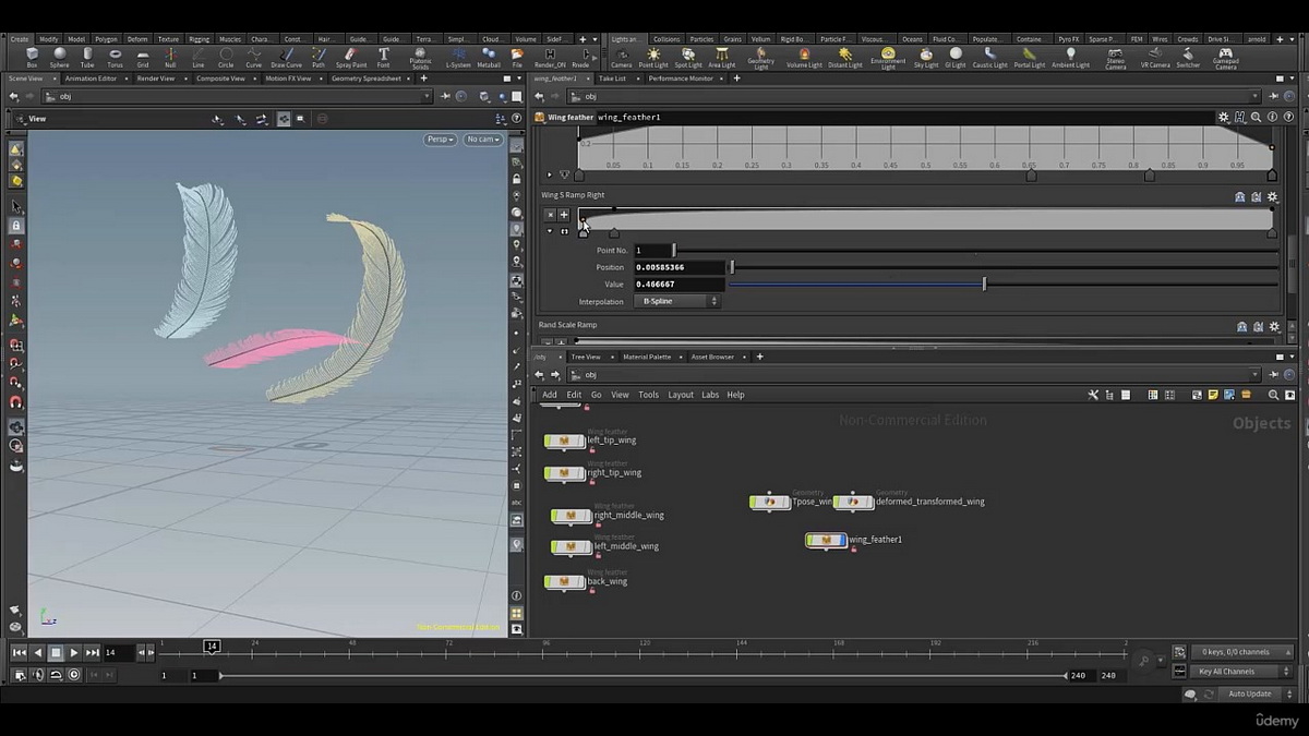 [国语]Houdini18.5_TD内部工具构建-羽毛