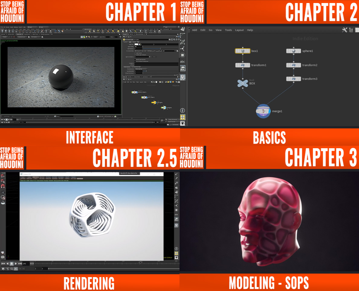 [国语][houdini经典初学者教程]不要害怕houdini