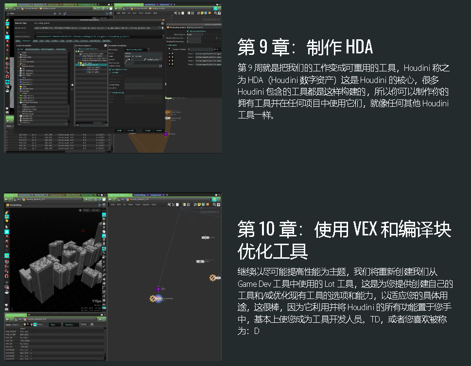 [MIXTRAINING学院-国语]houdini电影及视频游戏的程序化建模