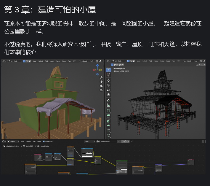 [国语-cgcookie系列]Blender3.2的环境构建工作流程