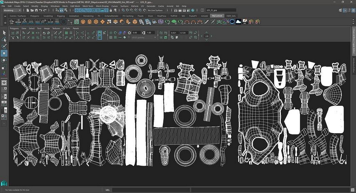 [国语-Romain_Chauliac系列]MetalX8_Maya2015+Quixel+Arnold机械硬表面建模纹理和视觉开发