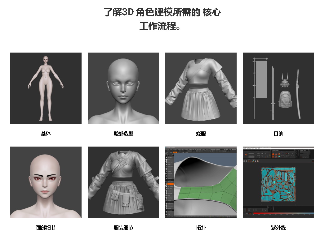 [更新][国语-coloso经典]3dsmax2020+zbrush2021奇幻风格角色制作全流程