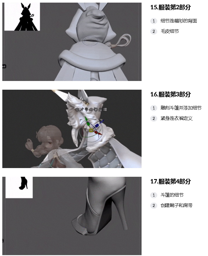 [国语-Wandah Kurniawan系列]zbrush2022动漫角色到3D打印