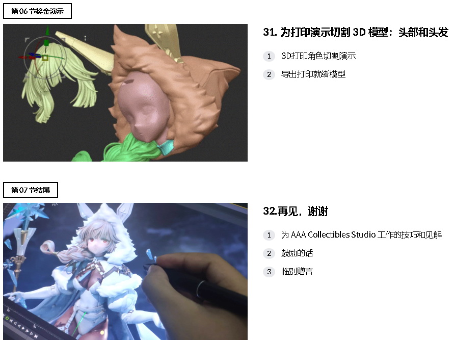 [国语-Wandah Kurniawan系列]zbrush2022动漫角色到3D打印