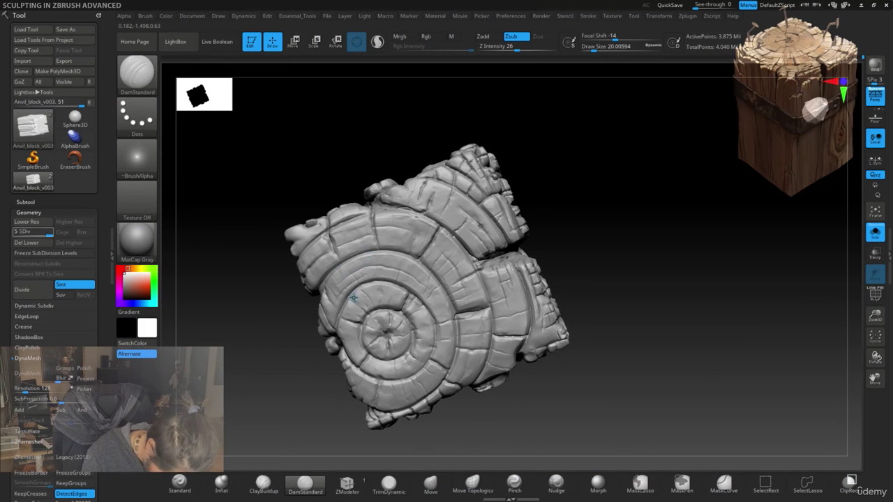 [国语-Milivoj Popovic系列]zbrush2021高级雕刻