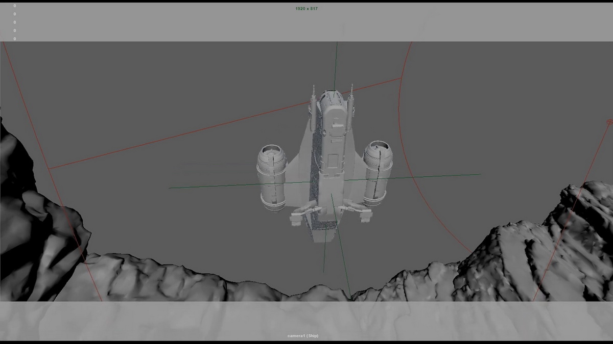 [国语-cgstirk系列]maya2022+vray+embergen+AE飞船着陆镜头全流程