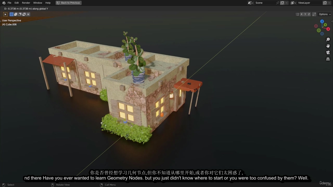 [Alex Cordebard系列][国语] Blender3.4全几何节点终极课程