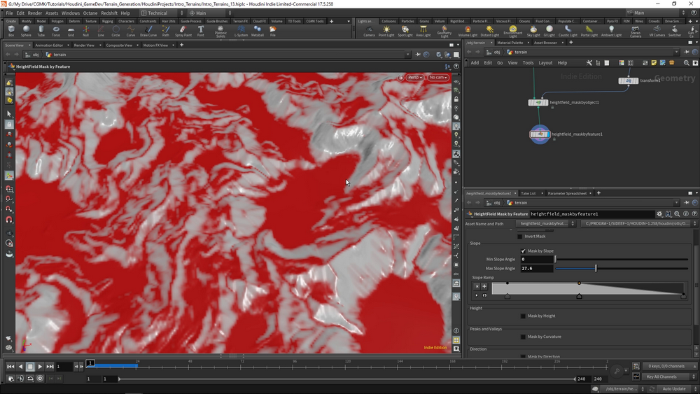 [cgcircuit学院[国语]Houdini17.5和UE中的地形介绍