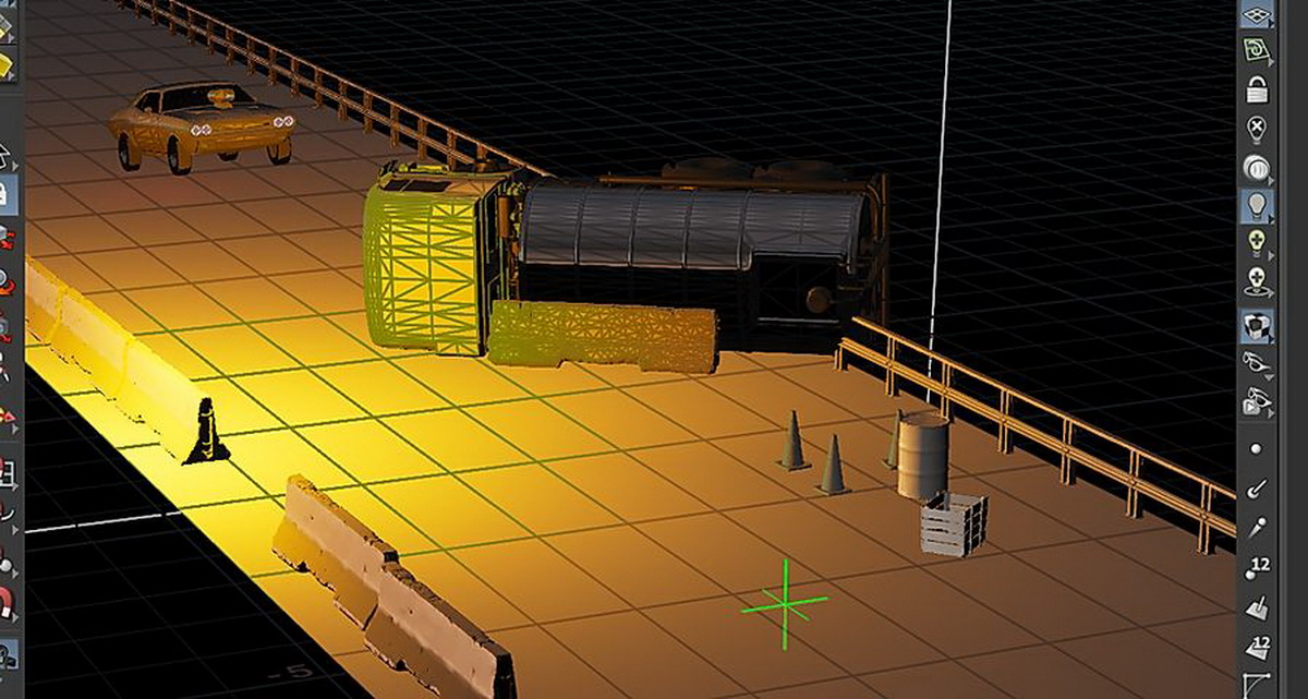 [timvfx系列[国语]houdini19.5+Pyro单镜头特效-汽车穿越爆炸