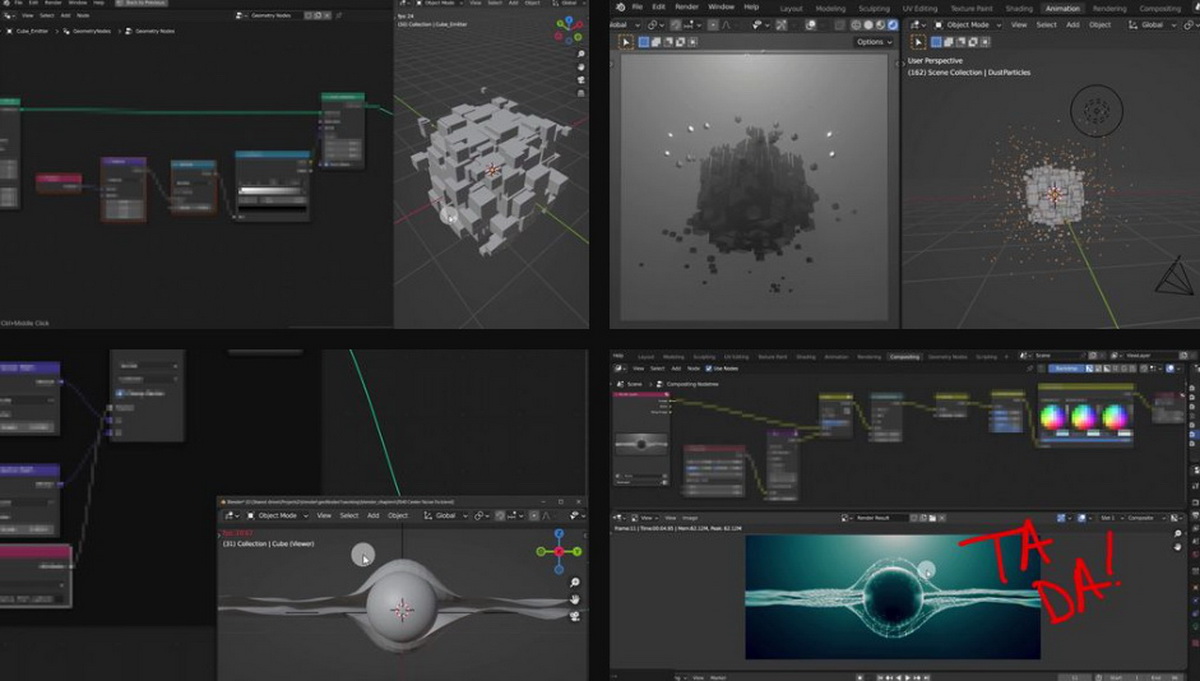 [cgfasttrack学院][国语]blender3.4几何节点训练营第1卷