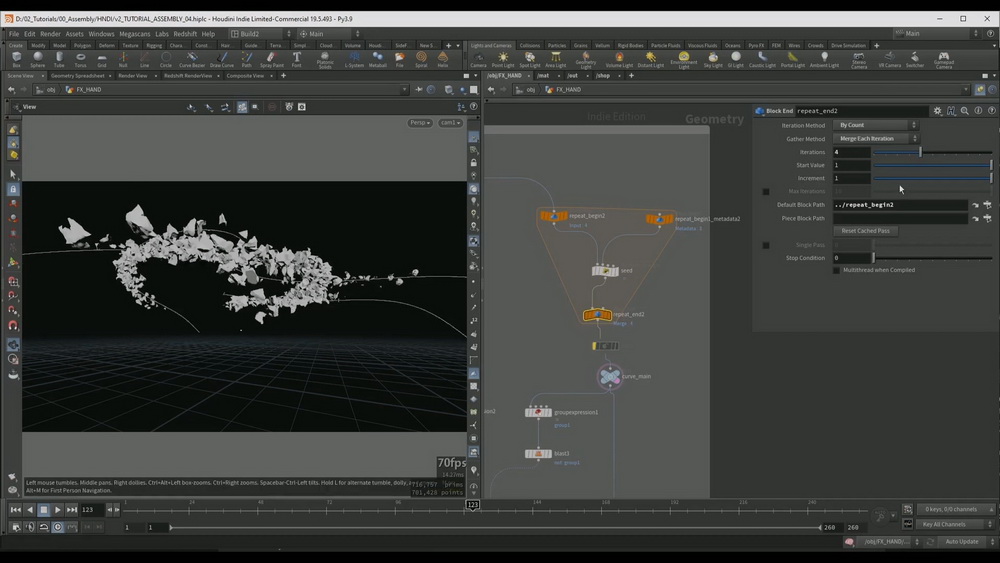 [Voxyde VFX学院-国语]Houdini19.5+ Nuke魔法石特效[更新]