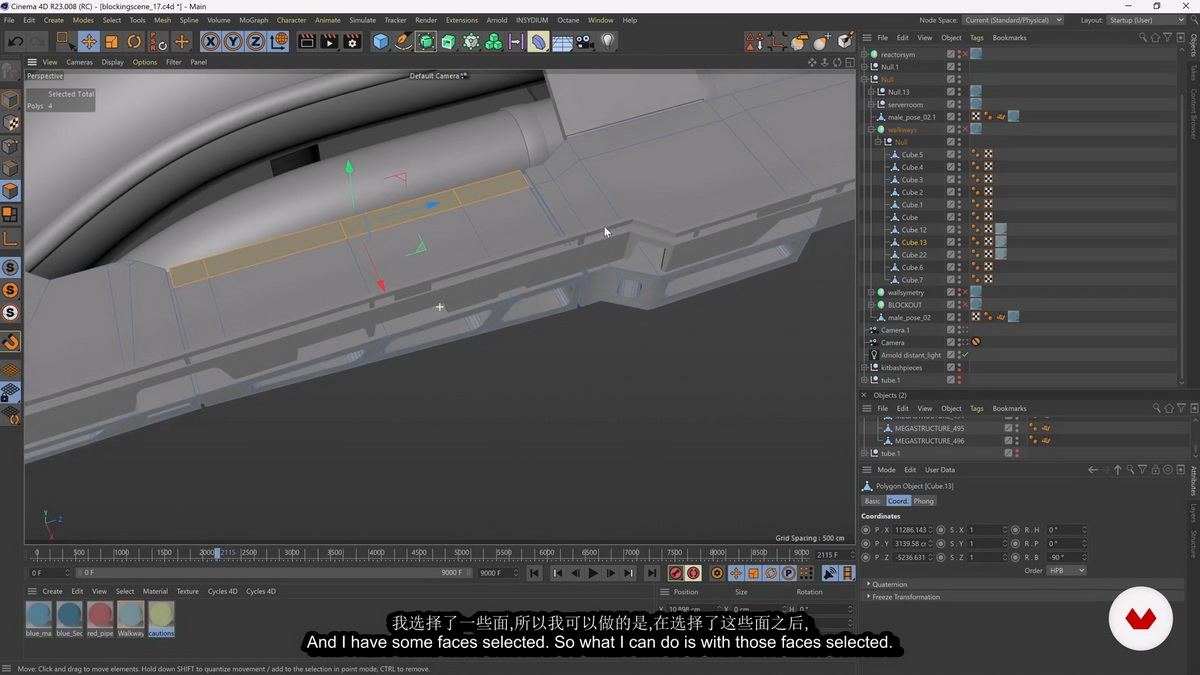 [Calder Moore系列][国语]c4d-r23+arnold 3D卡通风格环境艺术