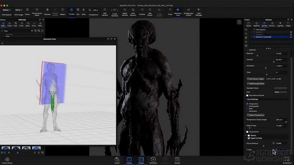 [gnomon学院-EHSAN BIGLOO系列][国语]zbrush2022电影专业角色设计