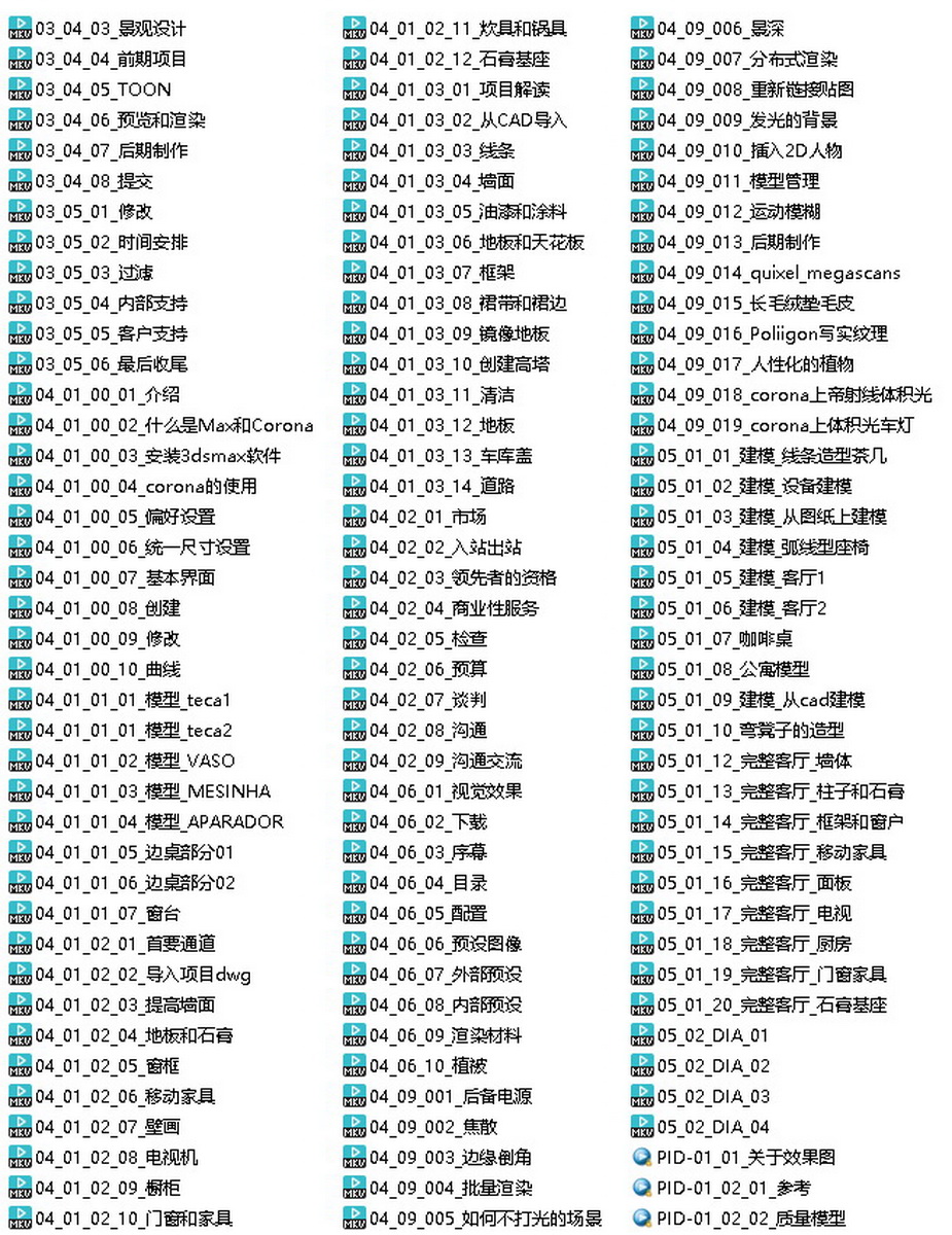 [of3d建筑学院][国语]3dsmax+corona高级建筑表现2023