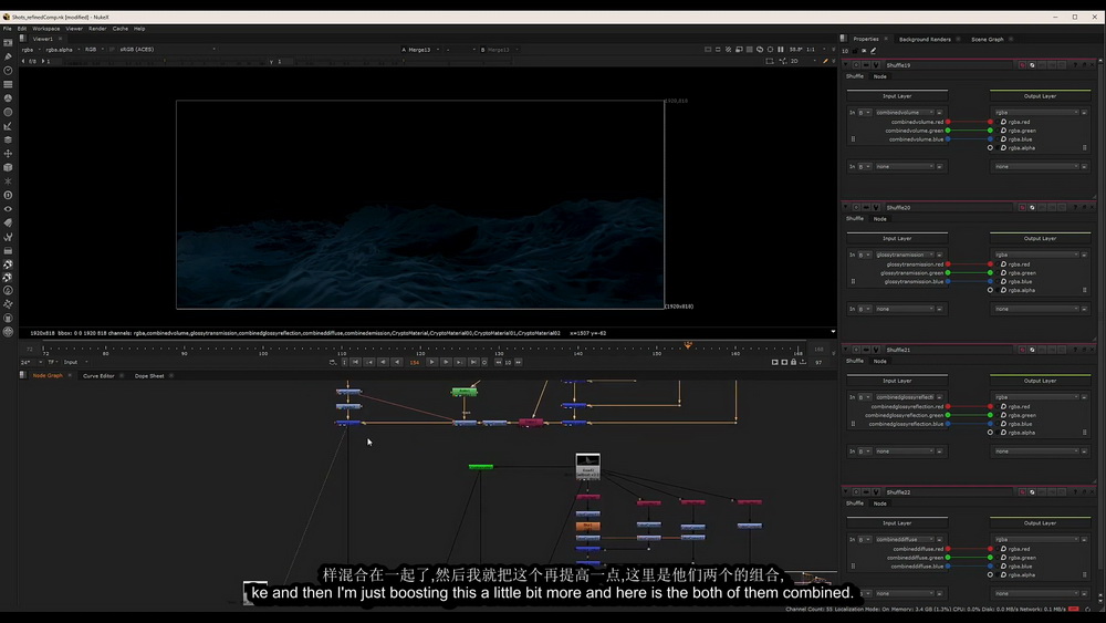 [SIDEFX官网系列-国语]houdini19.5水特效-暴风海洋