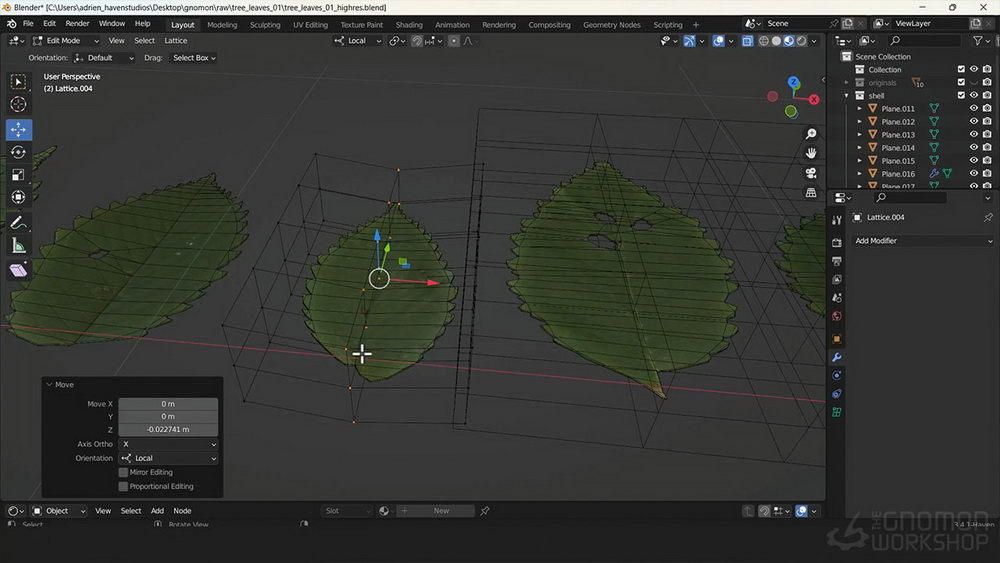 [gnomon学院-国语][Blender+ue]使用SPEEDTREE和摄影测量为游戏创建沼泽场景