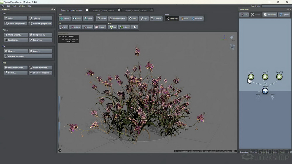 [gnomon学院-国语][Blender+ue]使用SPEEDTREE和摄影测量为游戏创建沼泽场景