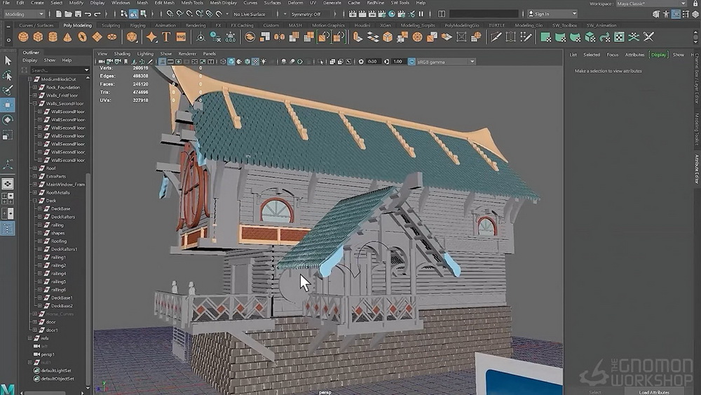 [GIOVANI MAGANA系列-国语]maya+zbrush+ue5为游戏环境创建资产和建筑