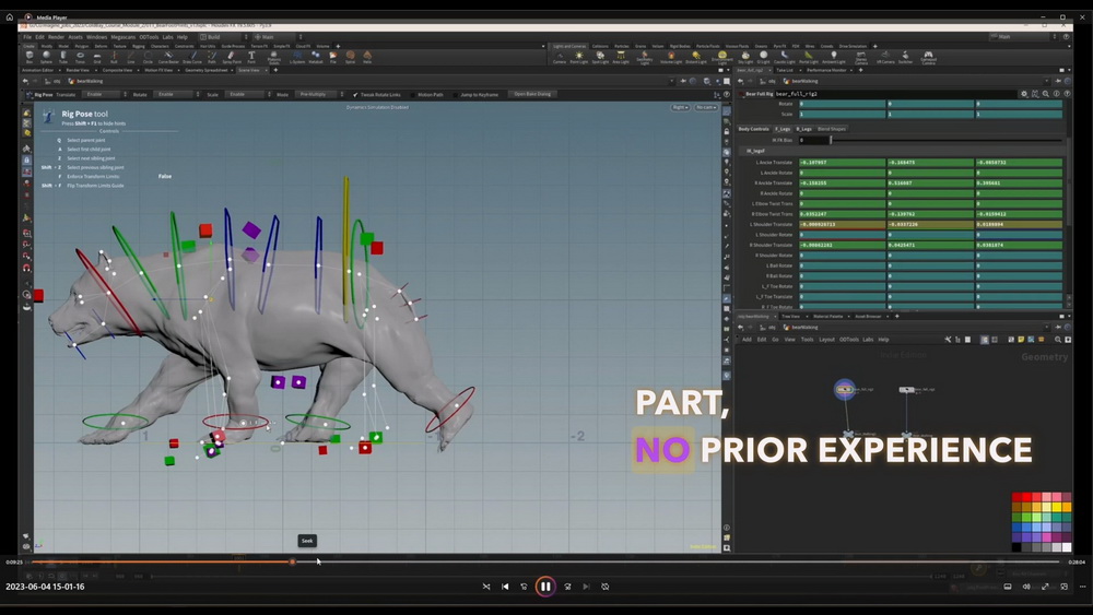 [cgcircuit学院-Diogo Guerreiro-国语]houdini寒冷的黑熊海湾2023-全两卷