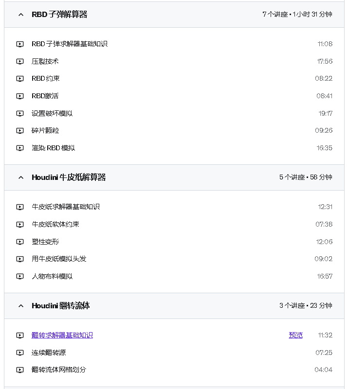 [udemy学院-国语]Houdini19.5初级到高级课程