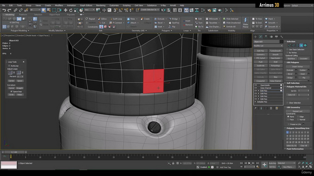 [Arrimus3D国语]3dsMax+Plasticity科幻资产设计2023