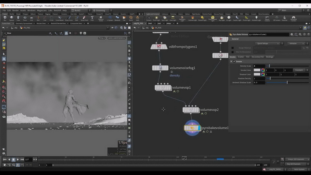 [VOXYDE VFX学院-国语]HOUDINI19.5英雄能量爆炸特效[更新]