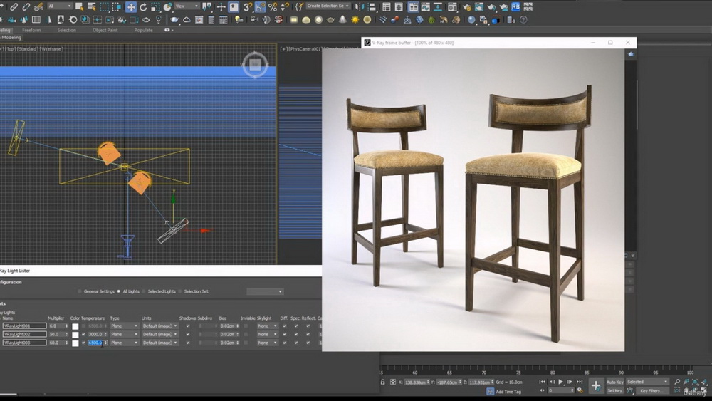 [Udemy学院-J.Denham-国语]终极3dsMax V-Ray逼真3D渲染课程2023