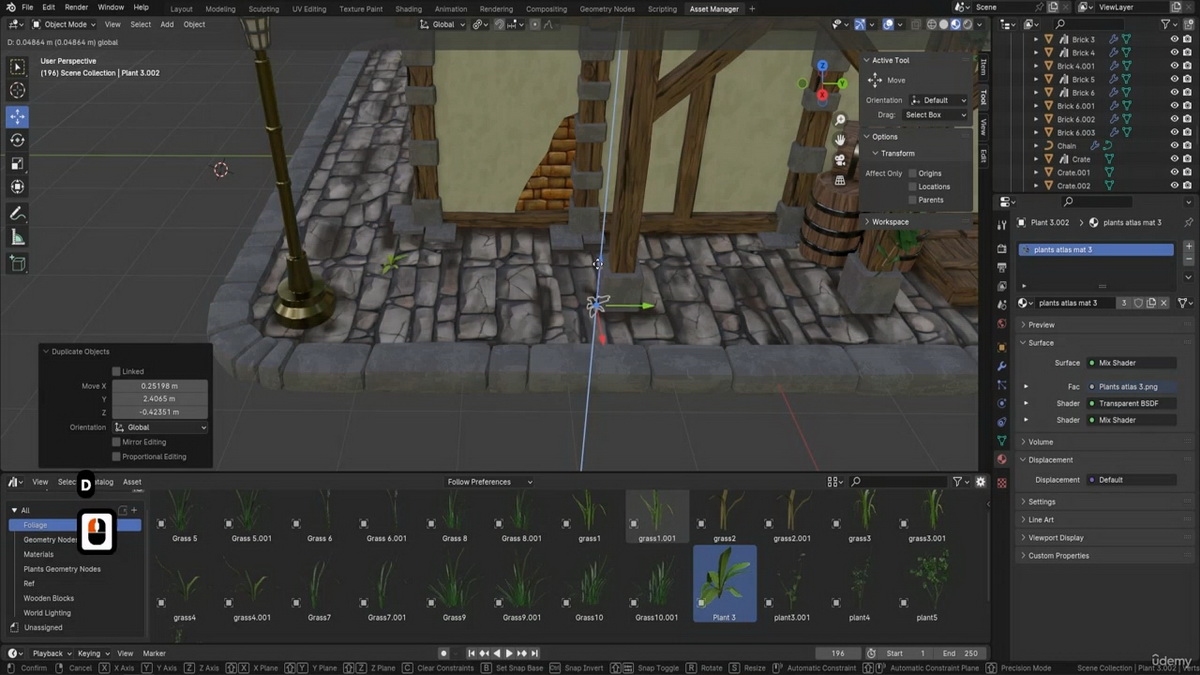 [3D TUDOR学院-N.BETTISON-国语]Blender4创作者课程:风格化3D模型