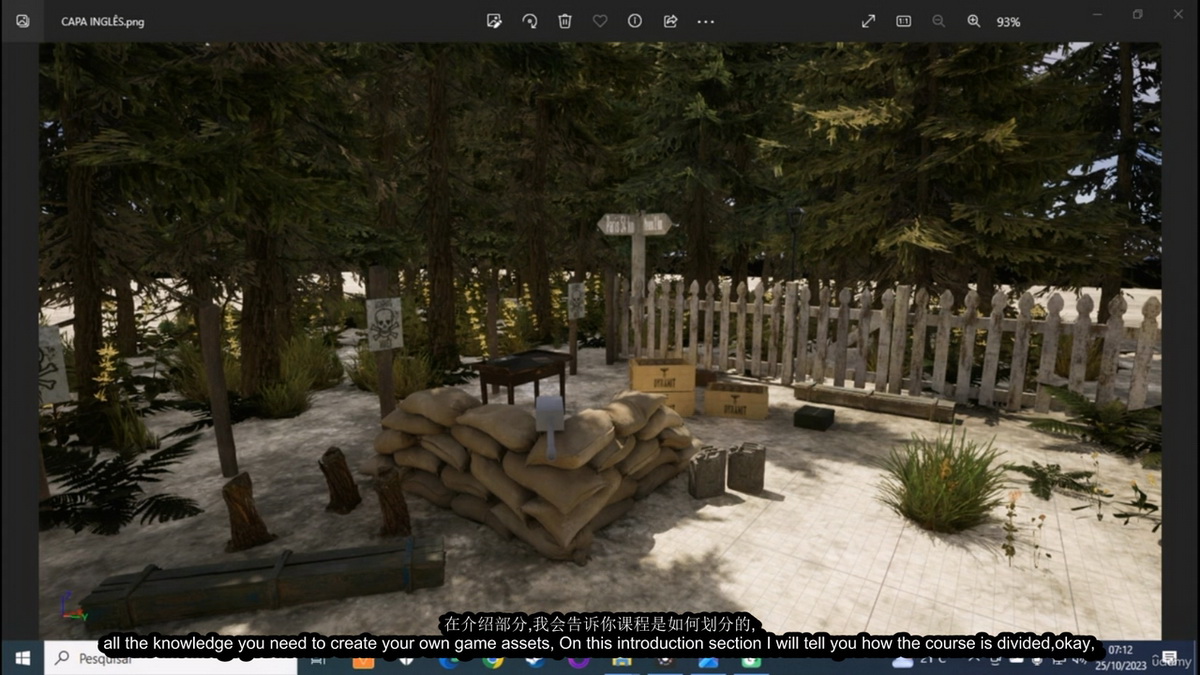 [Udemy学院-H.Henrique-国语]使用Blende3.3和虚幻引擎5创建游戏资产