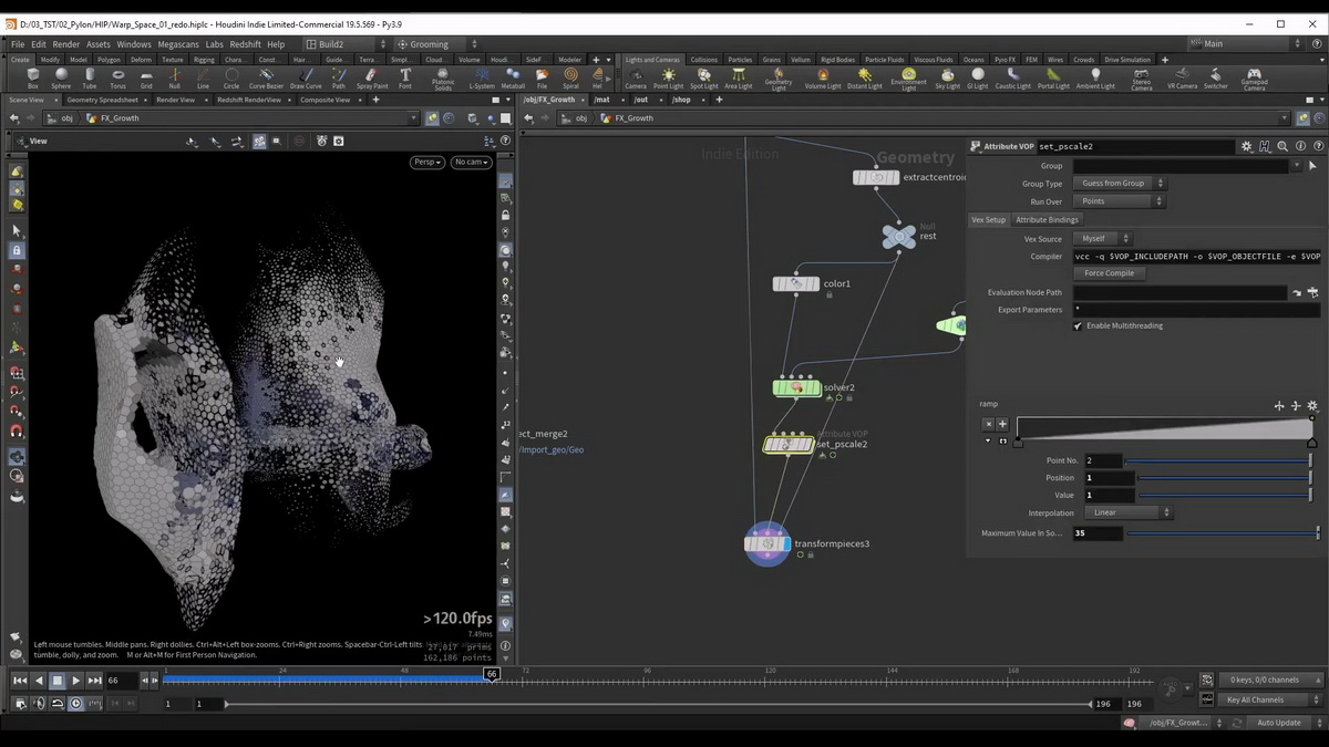 [Voxyde特效学院-国语]Houdini19.5+Nuke特效课程-科幻扭曲