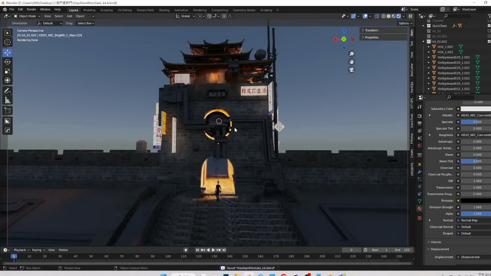 [台湾L.ChengHang-国语]blender3d场景概念设计合集2023[更新]