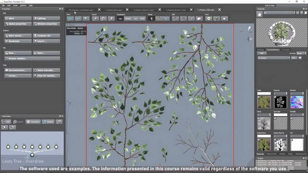 [artstation学院-M.Gerard-国语]UE+speedtree+3dsmax游戏中的植物基础2024