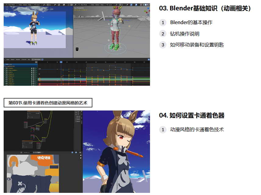 [colos学院-Hirao-国语]Blender卡通角色动画2024