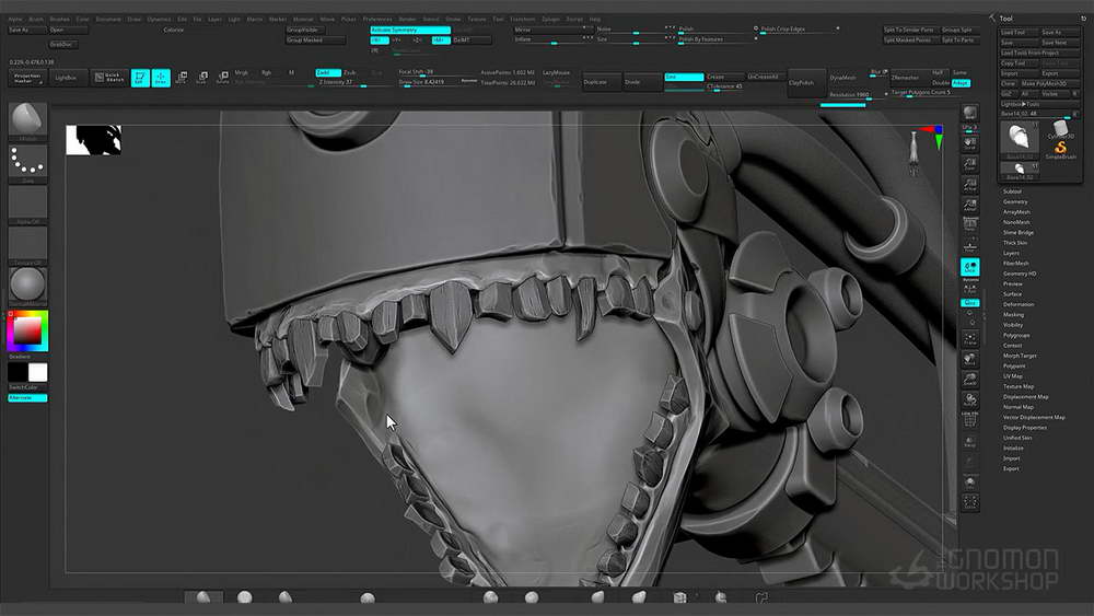 [gnomon学院-D.MELLOTT-国语]3dsmax+zbrush+substance为游戏打造激光剑