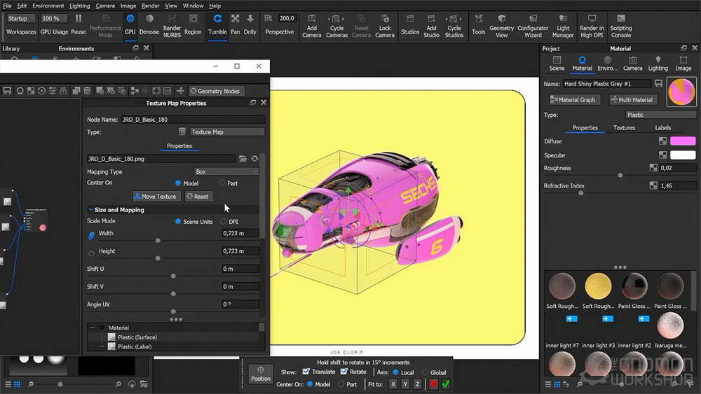 [gnomon学院-J.GLORIA-国语]zbrush+3dcoat为电影和游戏构思宇宙飞船2024