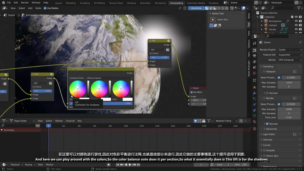 [skillshare学院-D.Jaasma系列-国语]在Blender3中创建令人瞠目结舌的动画和渲染