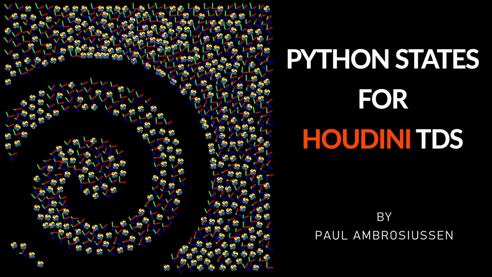 [Gumroad学院-B.Consultancy系列-国语]Houdini19.0 python状态开发技术