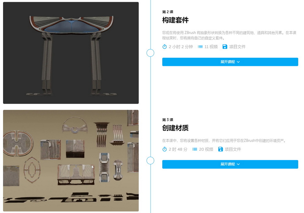 [learn squared学院-P.Dominguez系列-国语]zbrush+photoshop环境概念艺术