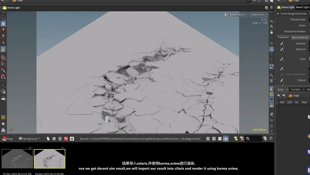 [cgcircuit学院-VFX MAGIC-国语]Houdini19.5刚体系列2-地面破坏