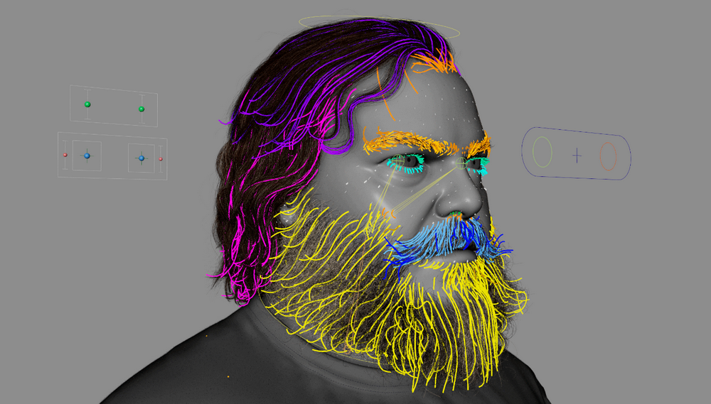 [名家系列-s.ibrahim-国语]zbrush+maya超写实肖像系列2024-JACK BLACK