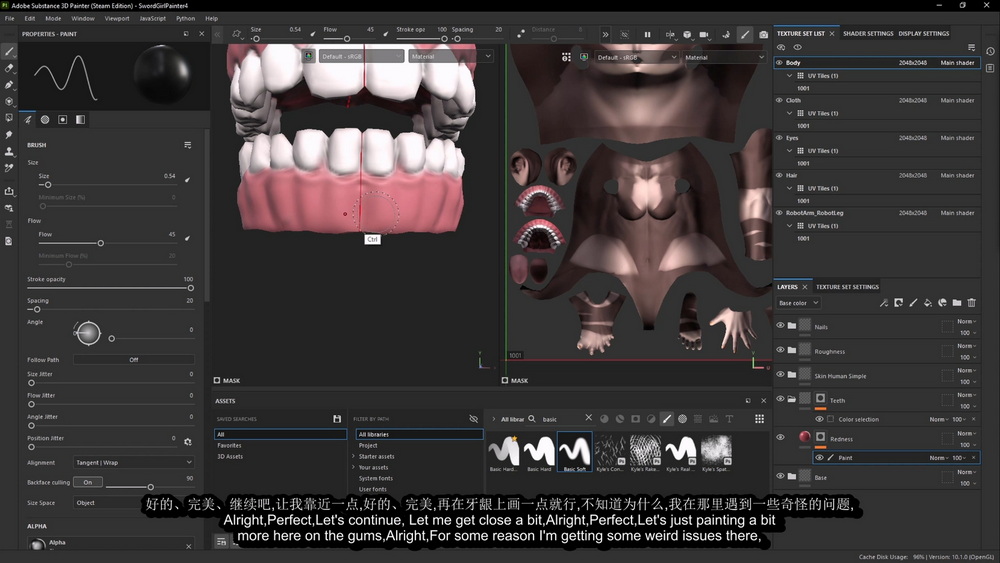 [flippednormals学院-M.E.Cuesta-国语]blender4.2+zbrush+substance高级风格化角色艺术课程