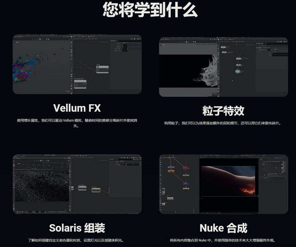 [名家系列-Voxyde学院-国语]Houdini20.5_Vellum破碎特效