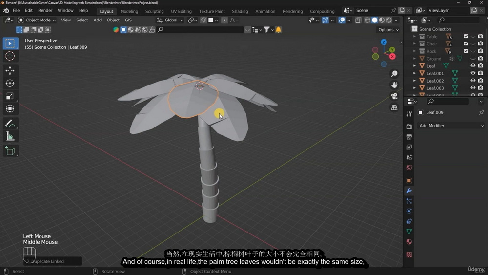 [sustainablegames学院-国语]Blender3.3进行XR的3D环境设计