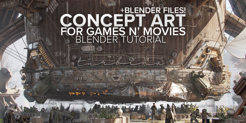 [名家系列-P.Krynski-国语]Blender4.3-Games N’ Movies概念艺术