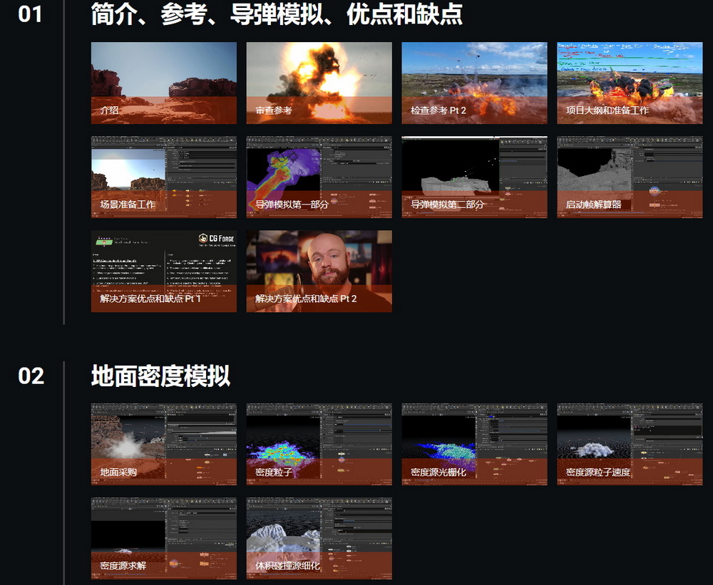 [CGForge学院-国语-houdini19.0]pyro系列课程第三部-大型爆炸